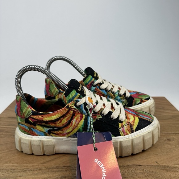 Womens Farm Rio Banana Platform Multicolor Canvas Casual Sneakers Shoes Size 5 M - Picture 1 of 12